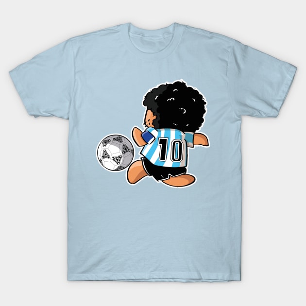 Diego Maradona Seleccion Argentina T-Shirt by llote